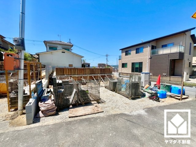 宇治市広野町寺山　2期　1号地の外観|5月5日　現地写真更新