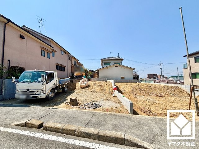 宇治市広野町寺山　2期　1号地の外観|4月3日　現地写真更新