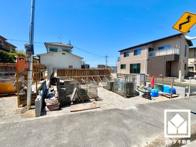 宇治市広野町寺山　2期　1号地の外観|5月5日　現地写真更新
