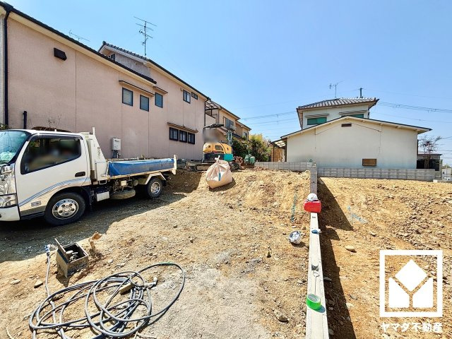 宇治市広野町寺山　2期　1号地の外観|4月3日　現地写真更新