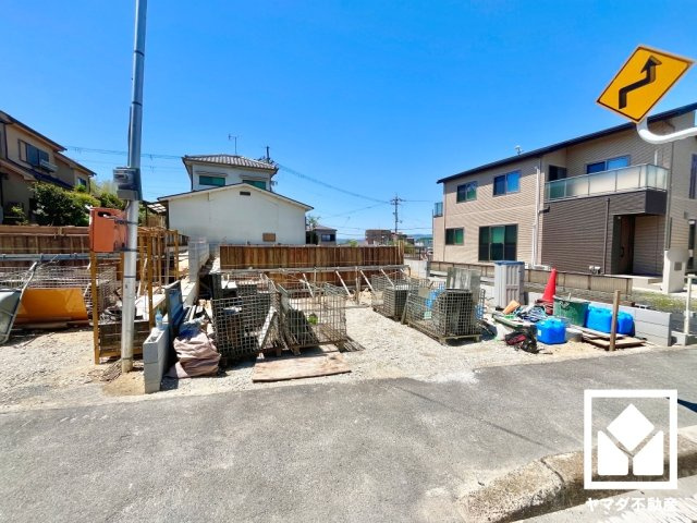 宇治市広野町寺山　2期　1号地の外観|5月5日　現地写真更新