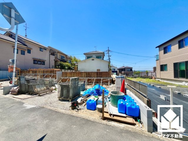 宇治市広野町寺山　2期　1号地の外観|5月5日　現地写真更新