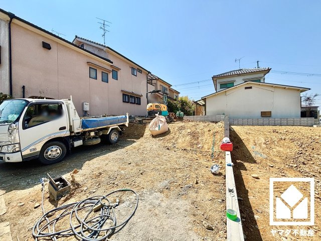 宇治市広野町寺山　2期　1号地の外観|4月3日　現地写真更新