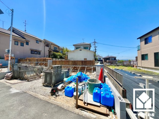 宇治市広野町寺山　2期　1号地の外観|5月5日　現地写真更新