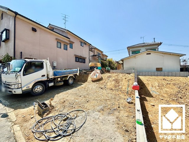 宇治市広野町寺山　2期　1号地の外観|4月3日　現地写真更新