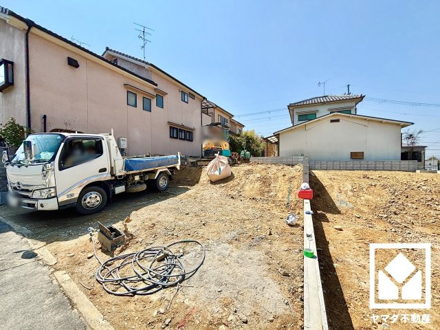 宇治市広野町寺山　2期　1号地の外観|4月3日　現地写真更新