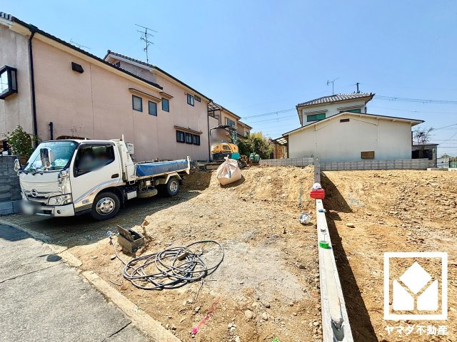 宇治市広野町寺山　2期　1号地の外観|4月3日　現地写真更新