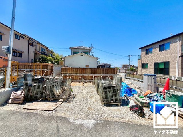 宇治市広野町寺山　2期　1号地の外観|5月5日　現地写真更新