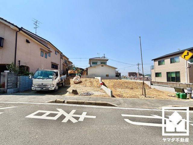 宇治市広野町寺山　2期　1号地の外観|4月3日　現地写真更新