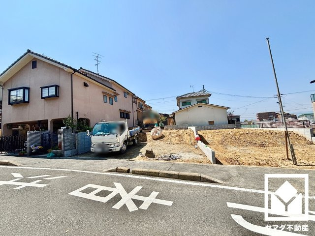 宇治市広野町寺山　2期　1号地の外観|4月3日　現地写真更新