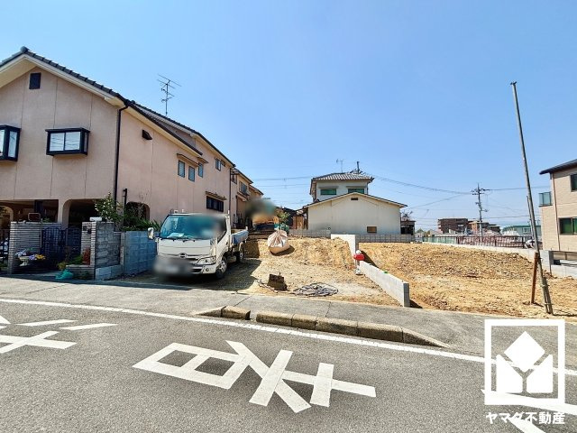 宇治市広野町寺山　2期　1号地の外観|4月3日　現地写真更新