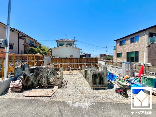 宇治市広野町寺山　2期　1号地の外観|5月5日　現地写真更新