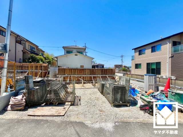 宇治市広野町寺山　2期　1号地の外観|5月5日　現地写真更新