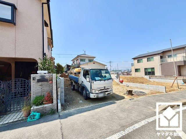 宇治市広野町寺山　2期　1号地の外観|4月3日　現地写真更新