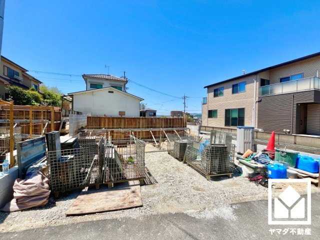 宇治市広野町寺山　2期　1号地の外観|5月5日　現地写真更新