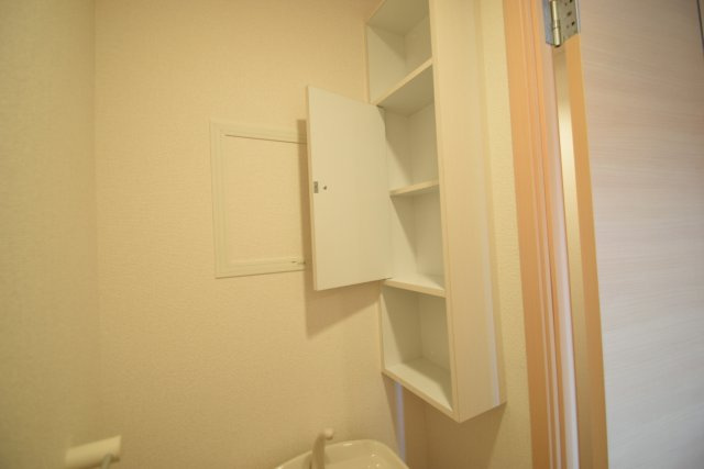 シェーネ　ベルウッドのトイレ|トイレに棚あります