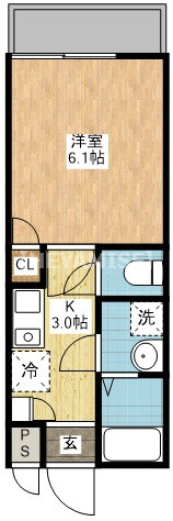 ヴィオラ東町Ⅰの間取り