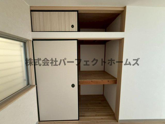 枚方市南中振２丁目の一戸建ての収納|収納スペース豊富です