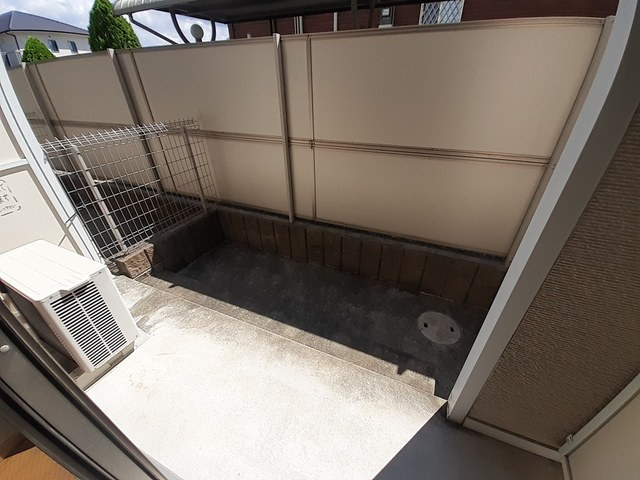 ビッグ　ウエストのバルコニー