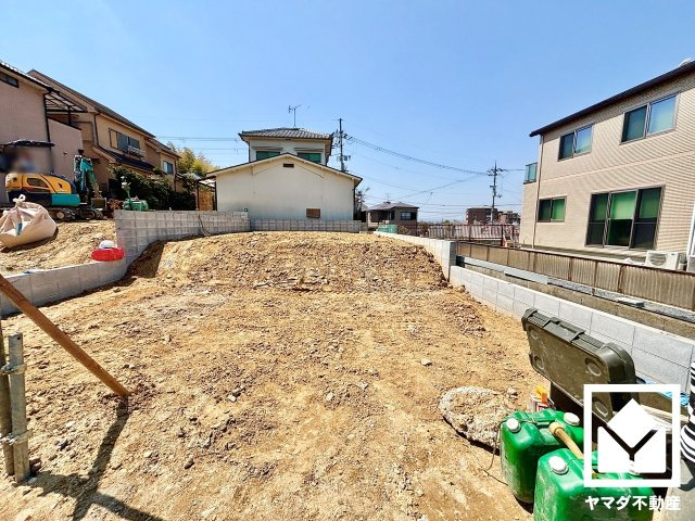 宇治市広野町寺山　2期　2号地の外観|4月3日　現地写真更新