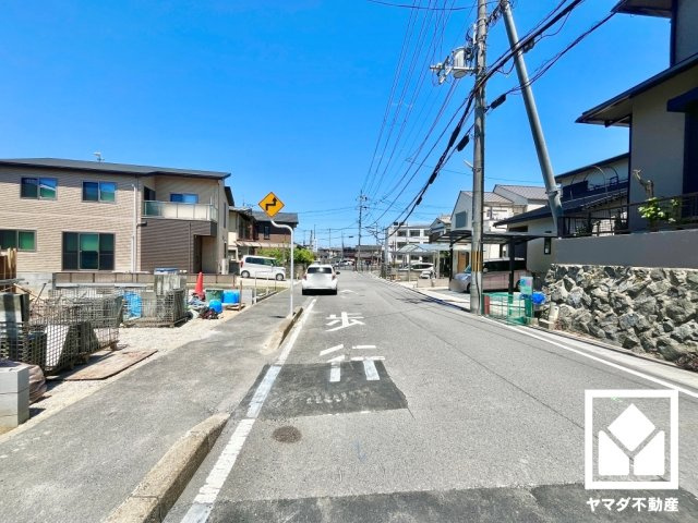 宇治市広野町寺山　2期　2号地の前面道路含む現地写真|5月5日　現地写真更新