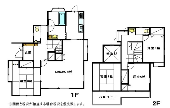 【間取り】 | 熊谷市妻沼東4丁目　中古住宅  