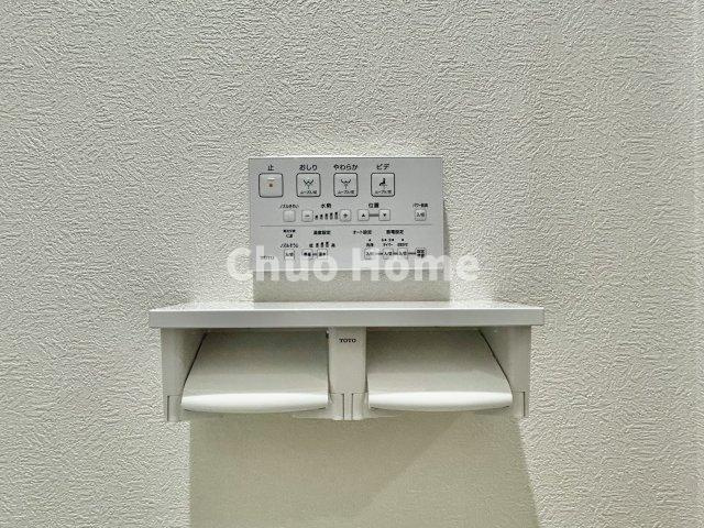 ドルミ錦糸町大興ビルの内装|【ウォシュレット】清潔に使いたいお手洗いには最適な設備です。もちろんウォームレットも標準装備です。