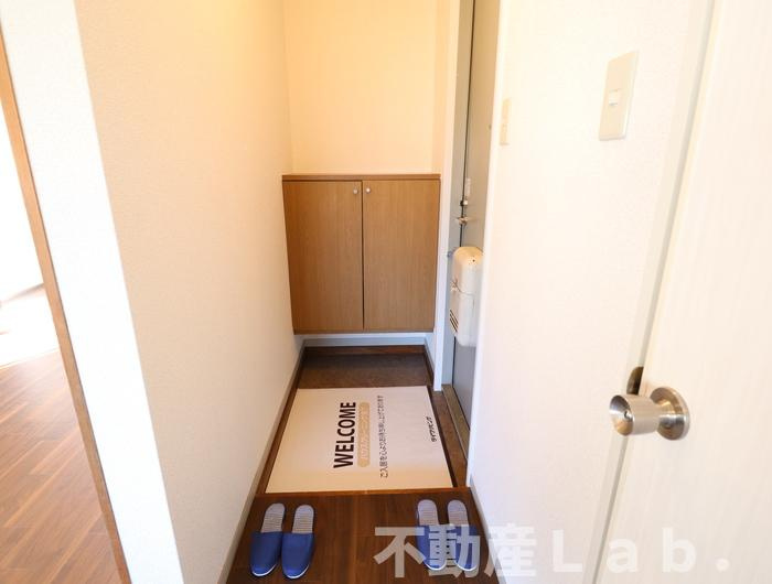 パークヒル　B棟の玄関