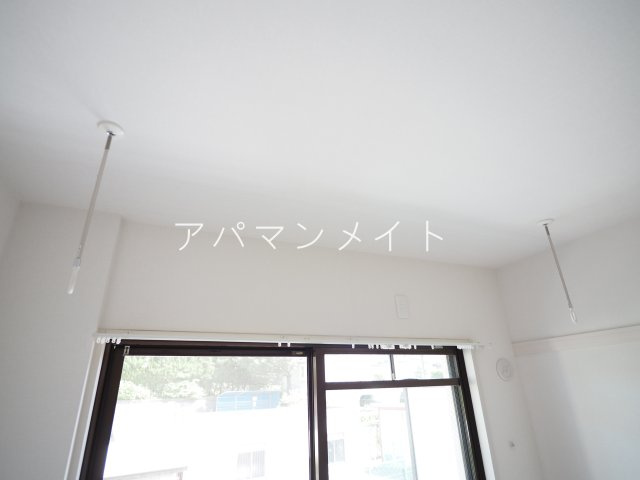 【設備】 | 便利な室内物干し付き！