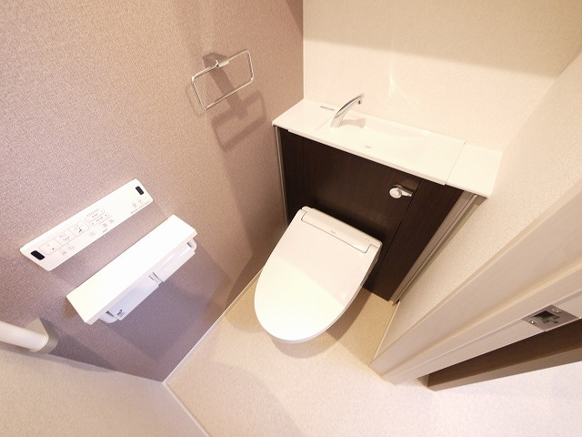 マノワール磯城のトイレ|清潔感のあるトイレです