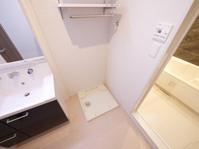 マノワール磯城の設備|室内洗濯置き場