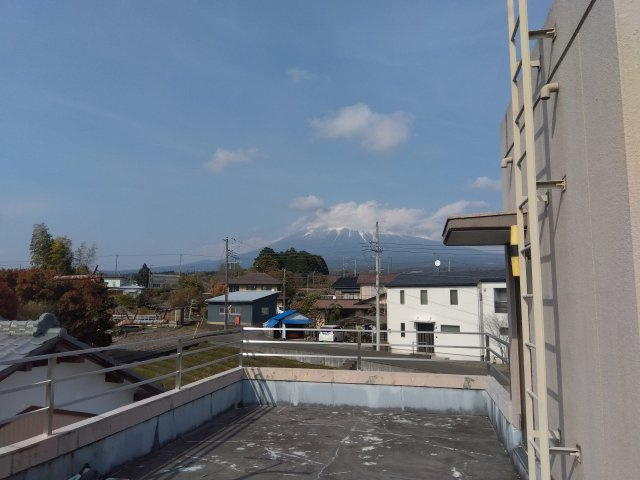 売中古戸建　富士市久沢の展望|敷地からは富士山が望めます。