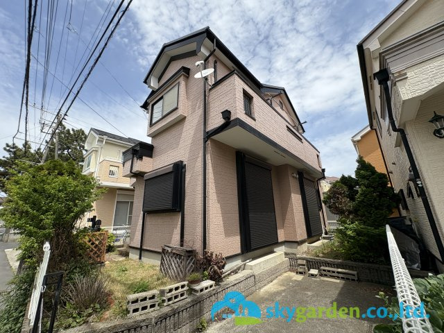 藤沢市辻堂東海岸２丁目　中古戸建　全１棟の外観|海の近くの一戸建てです