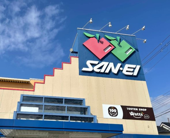 大阪府岸和田市　一棟アパートの外観パース