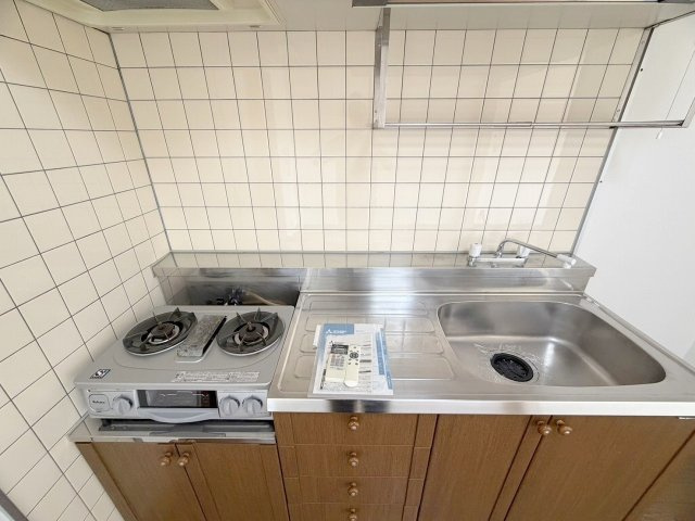 広島市西区東観音町の賃貸マンションのキッチン