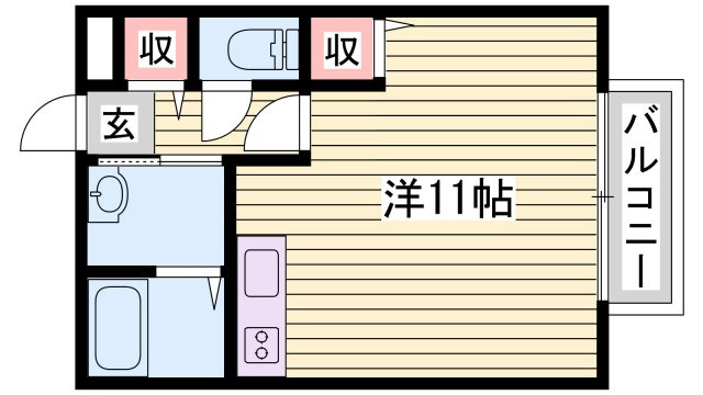 コンフォートテクノIの間取り