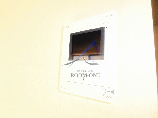 フェリオ稲荷台のセキュリティ|モニター付きインターホンです。