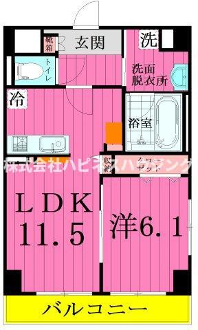 Ｙ’ｓ　ＳＴＡＴＥ　天王台の間取り