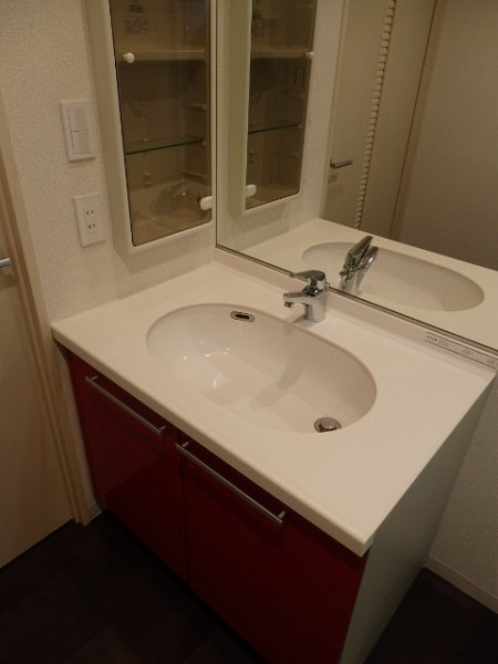 新品家具付きマンション池袋23(KaGood東京)の洗面所