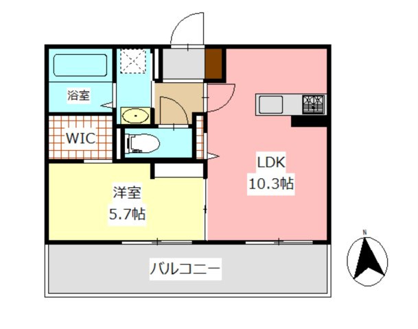 パストラル松橋の間取り