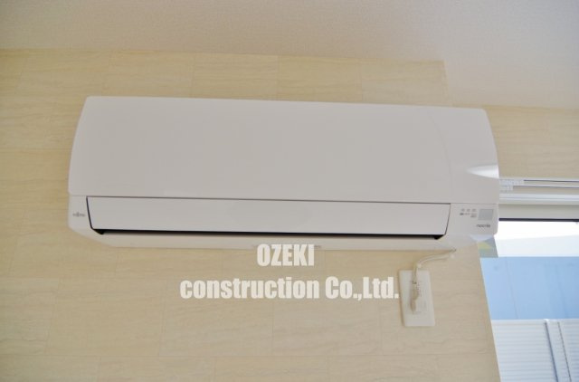 カーサルビアの設備|リビングにエアコン設置されてます♪