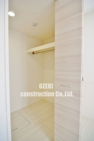 カーサルビアの収納|ウォークインクローゼットで広々としてます♪