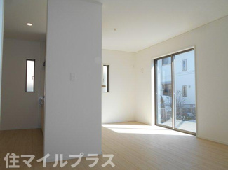 【居間・リビング】 | 郡山市昭和1丁目新築一戸建て5棟 | リビングです