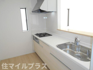 【キッチン】 | 郡山市昭和1丁目新築一戸建て5棟 | キッチンでお料理をお楽しみください