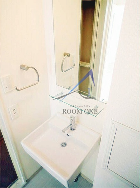 パークフロントの洗面所|洗面台です。