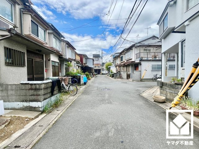 伏見区淀美豆町の前面道路含む現地写真|5月29日　現地写真更新