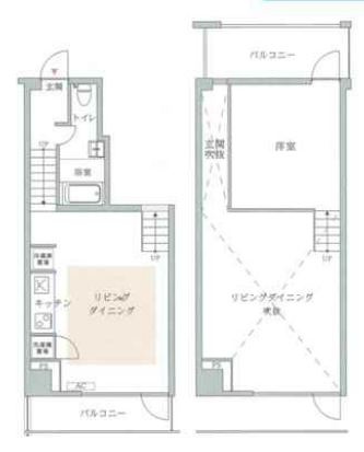 ベルニーニ南森町の間取り