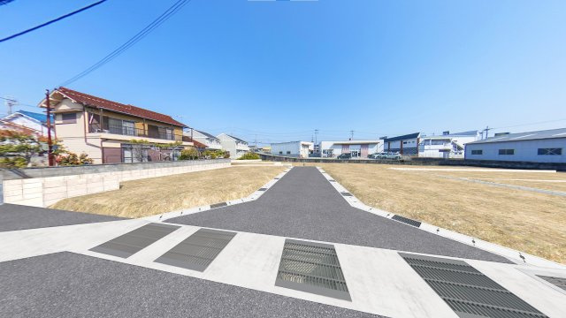 玉津町出合　８区画分譲地の外観パース|１番・５番区画