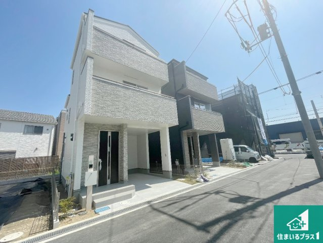 豊中市曽根南町　新築一戸建ての外観|現在建築中！落ち着いた街並みで新生活を始めることが出来そう！周辺の物件も併せてご紹介させて頂きます！