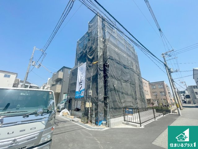 豊中市曽根南町　新築一戸建ての外観|現在建築中！落ち着いた街並みで新生活を始めることが出来そう！周辺の物件も併せてご紹介させて頂きます！